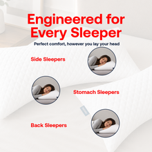 Bamboo Curve Pillow + Extra Foam